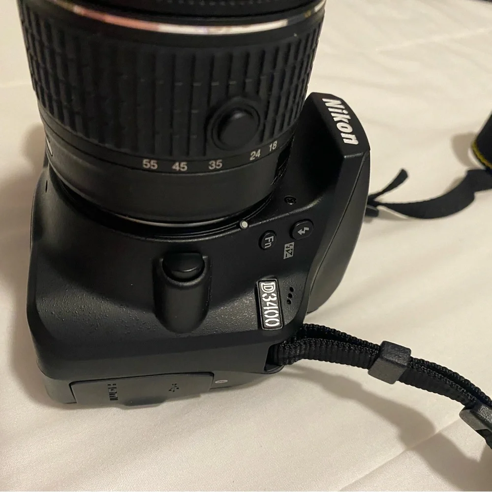 Nikon D3400 Black with 18-55mm Lens